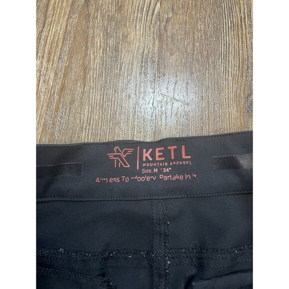 KETL Mountain Apparel Tomfoolery Chino Travel Pants – Men’s Medium – Black - Picture 4 of 9